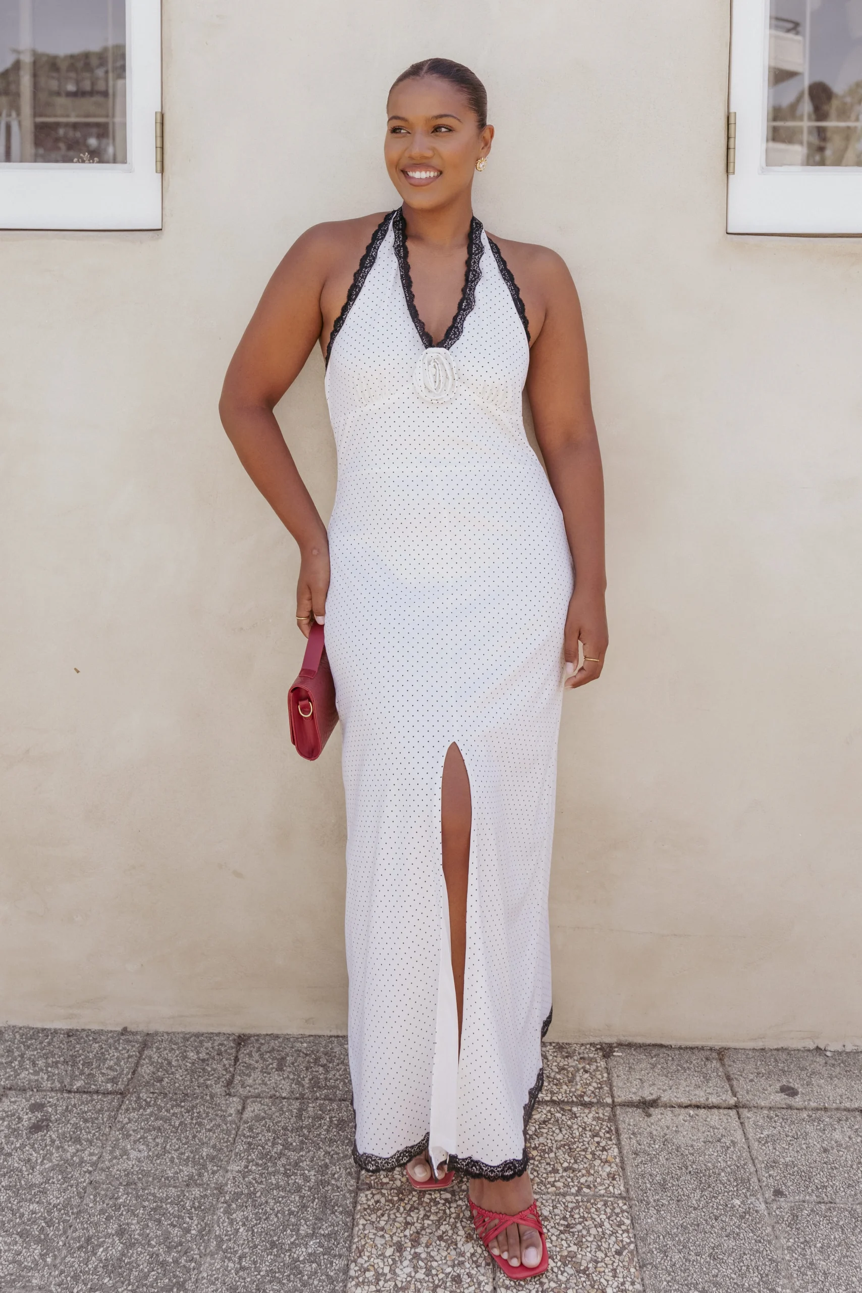 Conrad Halter Maxi Dress